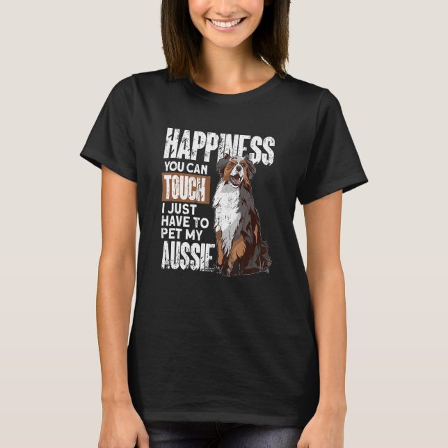 Aussie Owner Australian Shepherd T-Shirt (Vorderseite)