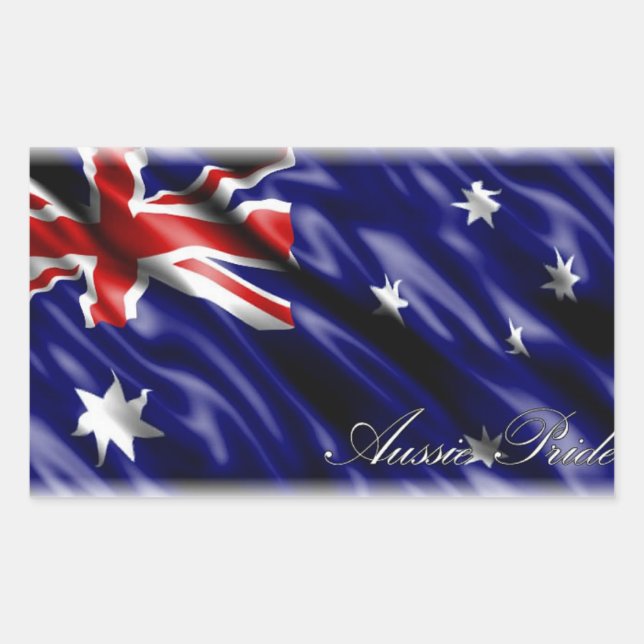 Aussie Pride Sticker (Vorderseite)