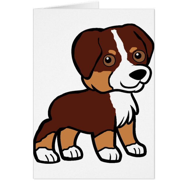 aussie red tri Cartoon (Vorne)