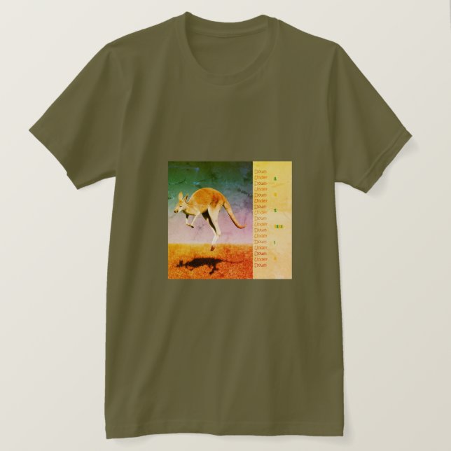Aussie-Regeln T-Shirt (Design vorne)