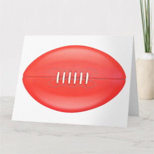 Aussie Rules Ball Karte