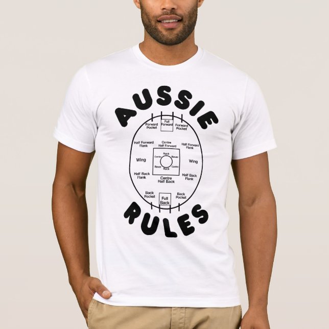 Aussie Rules T-Shirt (Vorderseite)