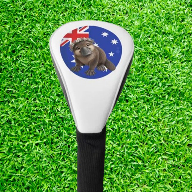 Aussie-Schnabeltier süß charmant Golf Headcover ( an Aussie platypus head cover that’s as adorable as it is protective)