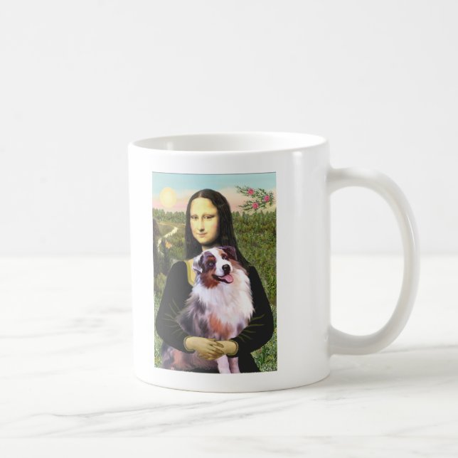 Aussie Shep 1 - Mona Lisa Kaffeetasse (Rechts)