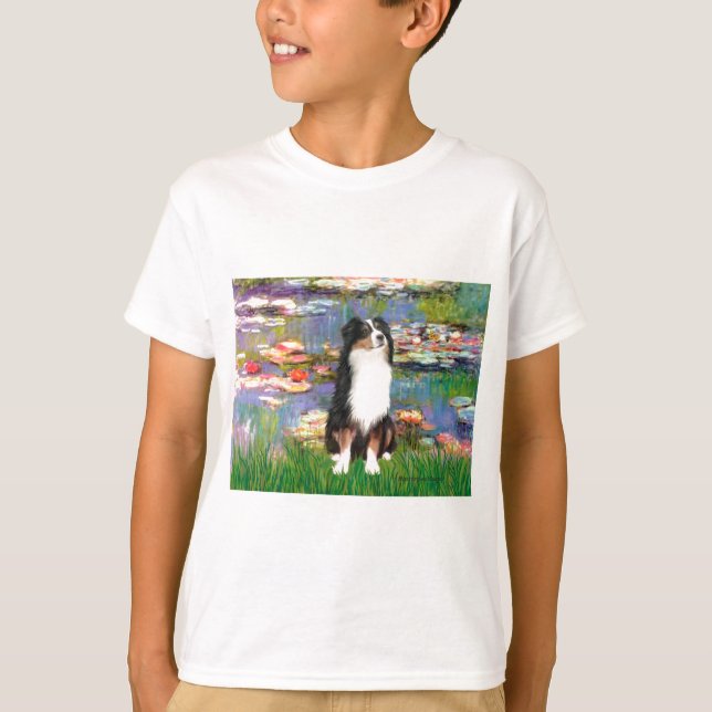 Aussie Shep 2 - Garden T-Shirt (Vorderseite)