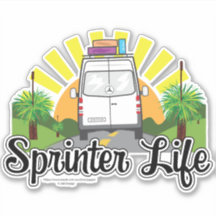Aussie Sprinter Life Sticker