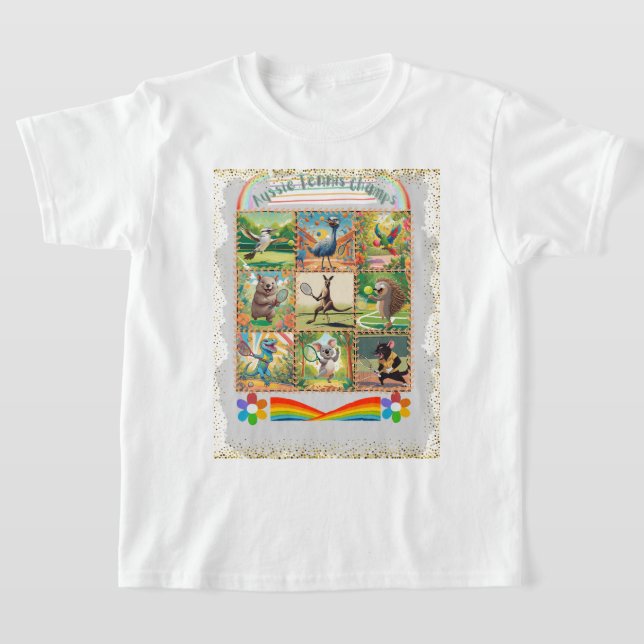 Aussie Tennis Champs T-Shirt (Ablage )