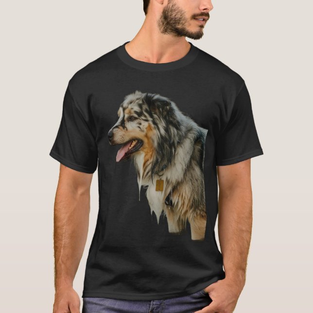 Aussie Trailside Portrait T-Shirt (Vorderseite)