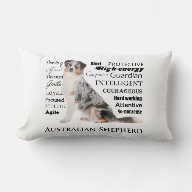 Aussie Traits Pillow Lendenkissen (Vorderseite)