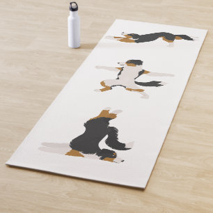 Aussie tricolor. Yoga Yogamatte