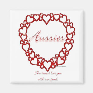 Aussie True Love Magnet
