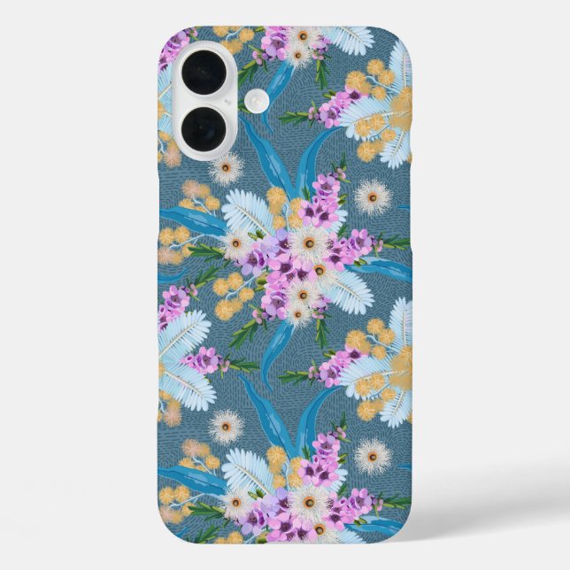 Aussie Wildblume Case-Mate iPhone Hülle (Rückseite)