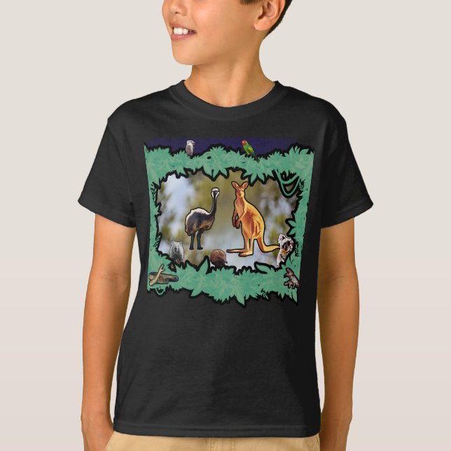 Aussie Wildlife T-Shirt (Vorderseite)