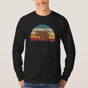 Aussie Zoo Animal Niedlich Retro Quokka Australien T-Shirt