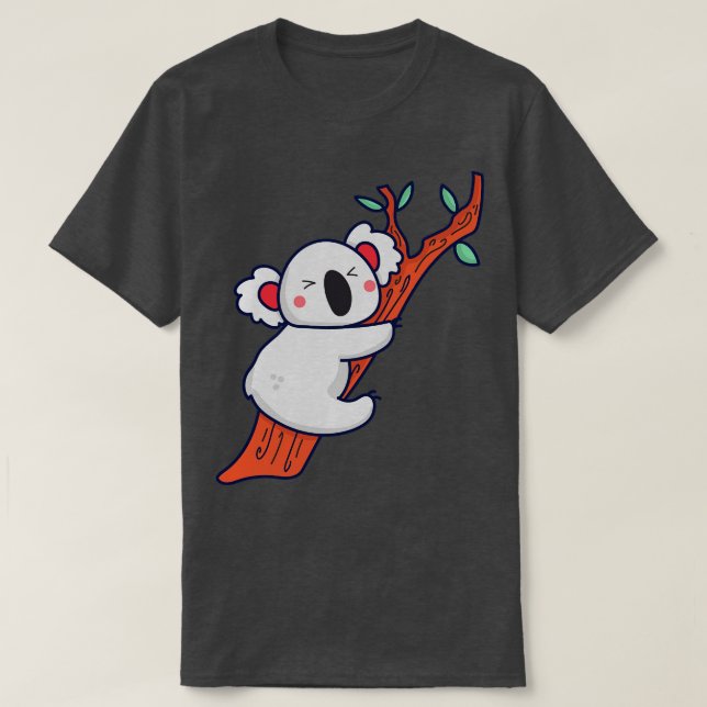Aussie Zoo Keeper Gift Animal Koala T-Shirt (Design vorne)