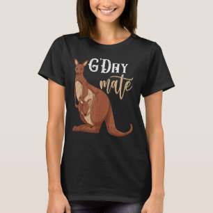 Aussie Zoo Tier Australien Guten Tag Kumpel Käng T-Shirt