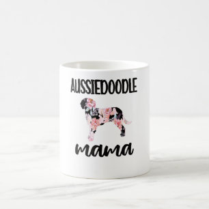 Aussiedoodle Dog Mama Hund Lover Aussiedoodle Mama Kaffeetasse