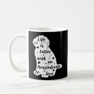Aussiedoodle Shirt Design für Aussiedoodle Dog Lov Kaffeetasse