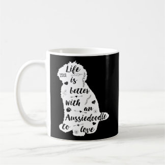 Aussiedoodle Shirt Design für Aussiedoodle Dog Lov Kaffeetasse