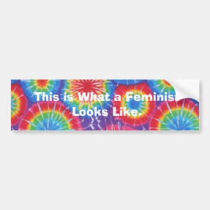 Aussieht wie, dieses ist, was ein Feminist - Autoaufkleber
