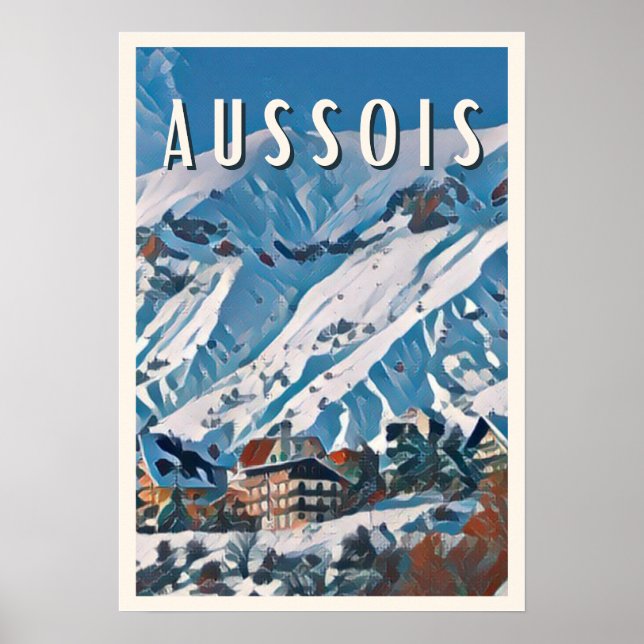 Aussois Skistation Poster (Vorne)