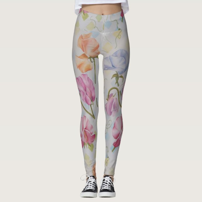 AUSSPRACHLICHE SWEETPEAS | LEGGINGS (Vorderseite)