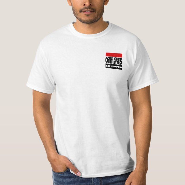 Ausstattergeschwindigkeitsgeschäft t T-Shirt (Vorderseite)