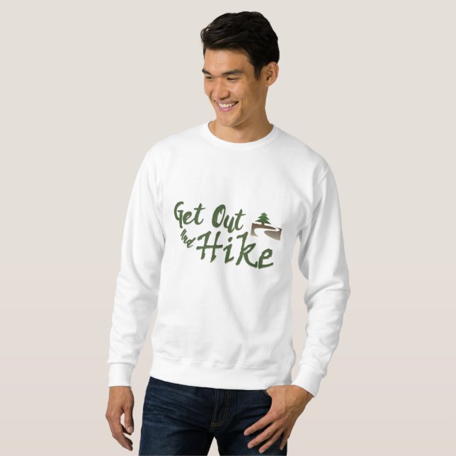 Aussteigen und wandern sweatshirt (Vorne ganz)