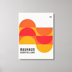 Ausstellung Bauhaus 1919 B19 Canvas Print Leinwanddruck