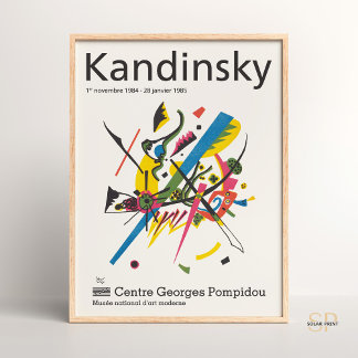 Ausstellung Bauhaus Print Wassily Kandinsky Poster