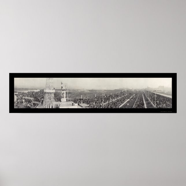 Ausstellung Chicago Foto 1918 Poster (Vorne)
