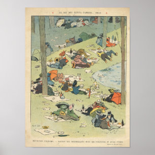 Ausstellung der kulinarischen Künste Poster