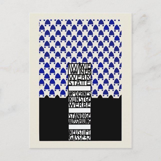 Ausstellung der Vintagen Dackel Werkstaette Postkarte (Vorderseite)