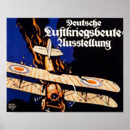 Ausstellung deutscher Plunder aus dem Luftkrieg Poster