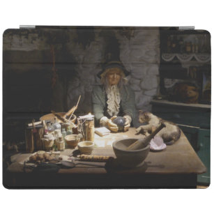 Ausstellung einer Hexe im Museum der Hexerei iPad Hülle