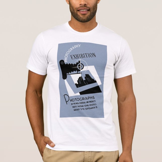 Ausstellung Fotografie T-Shirt (Vorderseite)