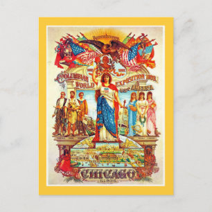 Ausstellung in Kolumbien - Postkarte