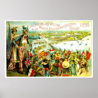 Ausstellung in Kolumbien - Print Poster
