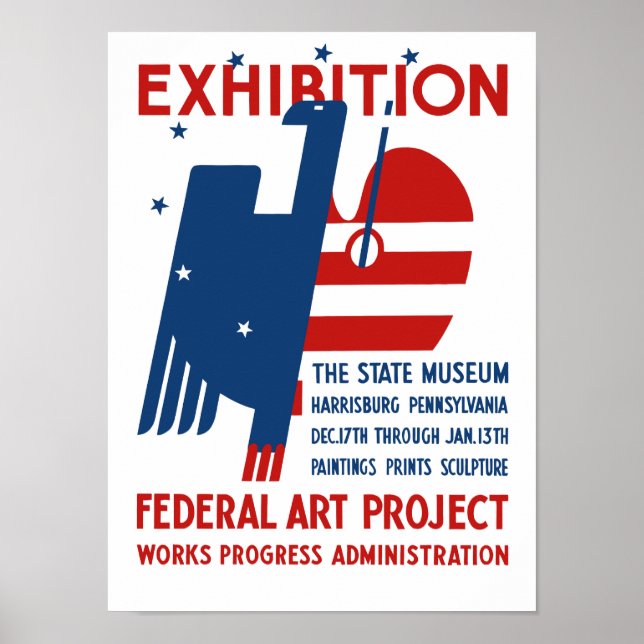 Ausstellung — The Staat Museum Harrisburg PA Poster (Vorne)