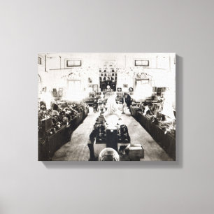 Ausstellung Trinidad und Tobago, 1890 Leinwanddruck