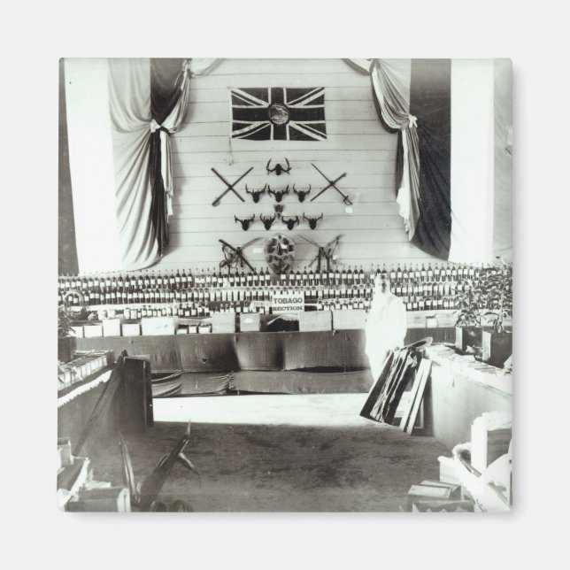 Ausstellung Trinidad und Tobago, 1890 Magnet (Vorne)