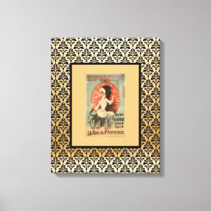 Ausstellung über französische Künstler Willette Leinwanddruck