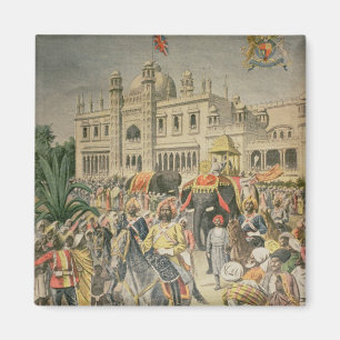 Ausstellung von 1900: der Anglo-Indische Pavillon Magnet