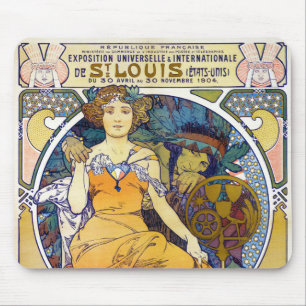Ausstellung von St. Louis, Mucha Mousepad