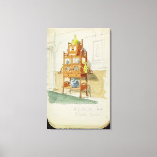 Ausstellungs-Kabinett, c.1860s-70s (w/c u. Leinwanddruck