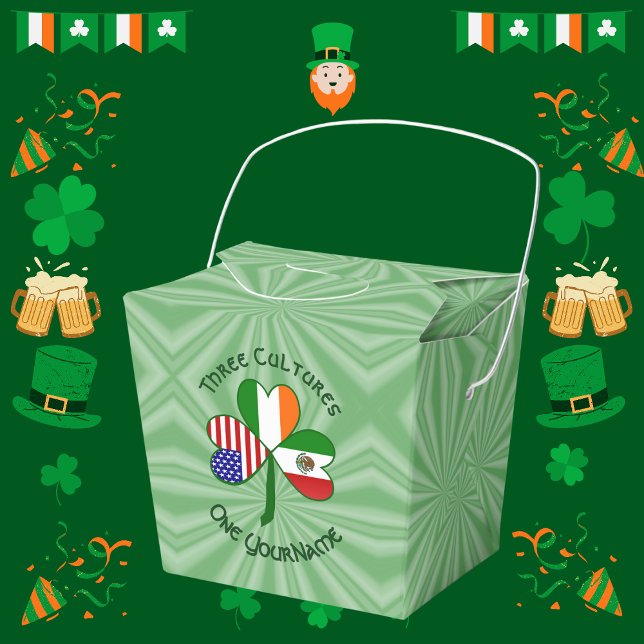 Ausstieg aus dem mexikanischen Irish American Klee Geschenkschachtel (Von Creator hochgeladen)