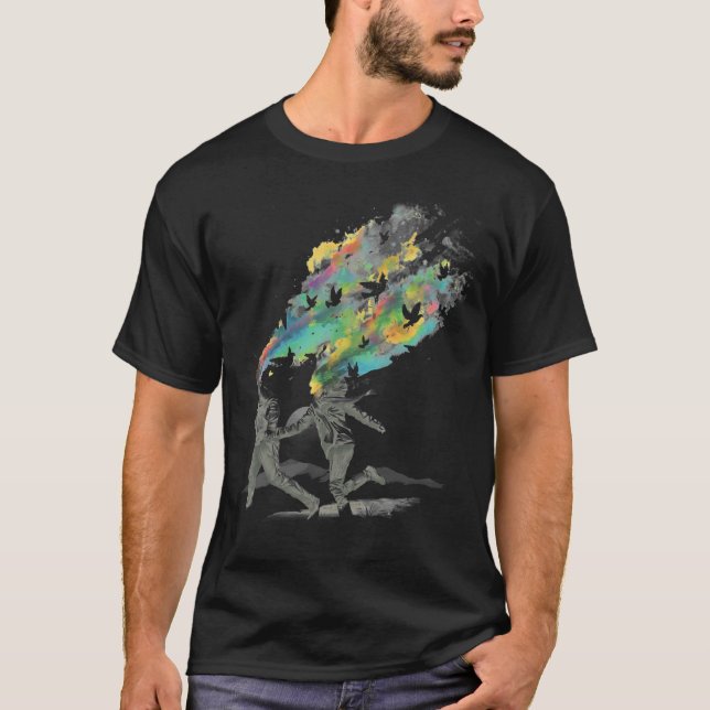 Ausstrahlen T-Shirt (Vorderseite)