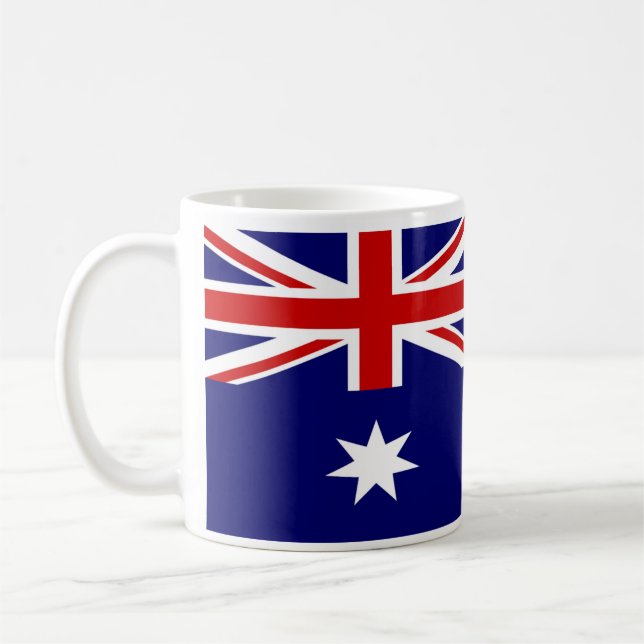 Aust-Flagge Tasse (Links)