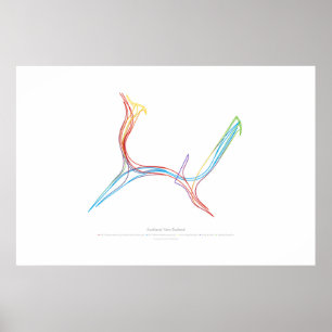 Austausch-Choreografie: Auckland, Neuseeland Poster