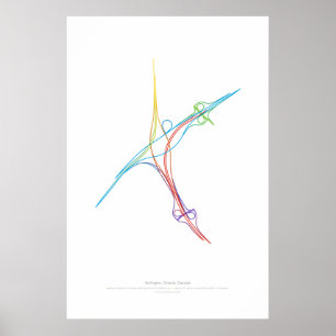 Austausch-Choreografie: Burlington AN CA Poster